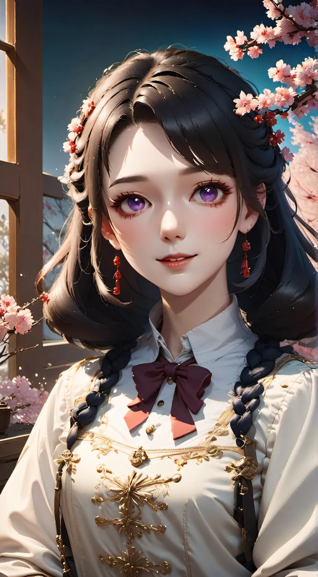 ai character: Kaori background