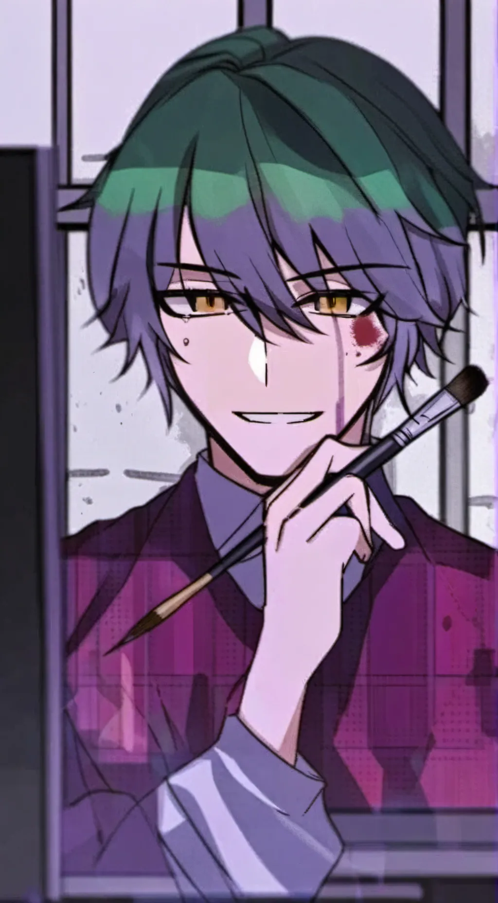 ai character: Midori background