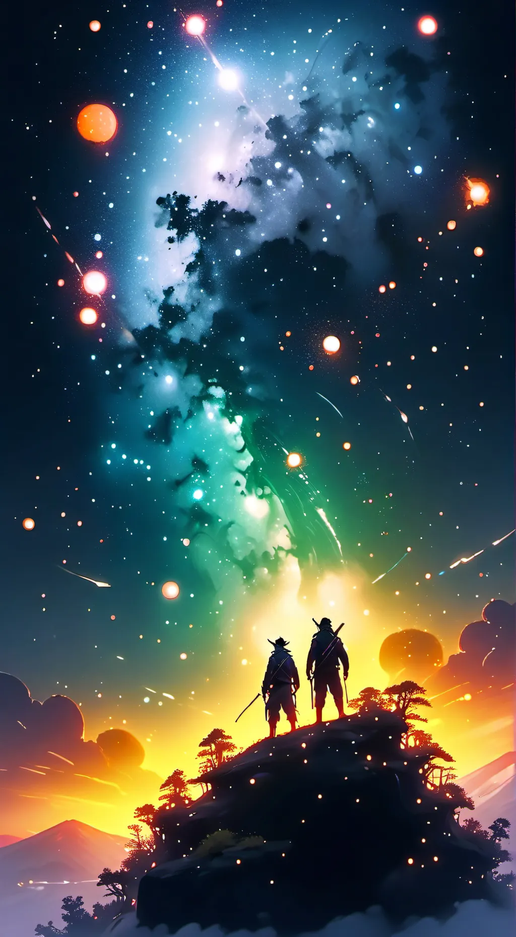 ai character: smiling critters￼ background