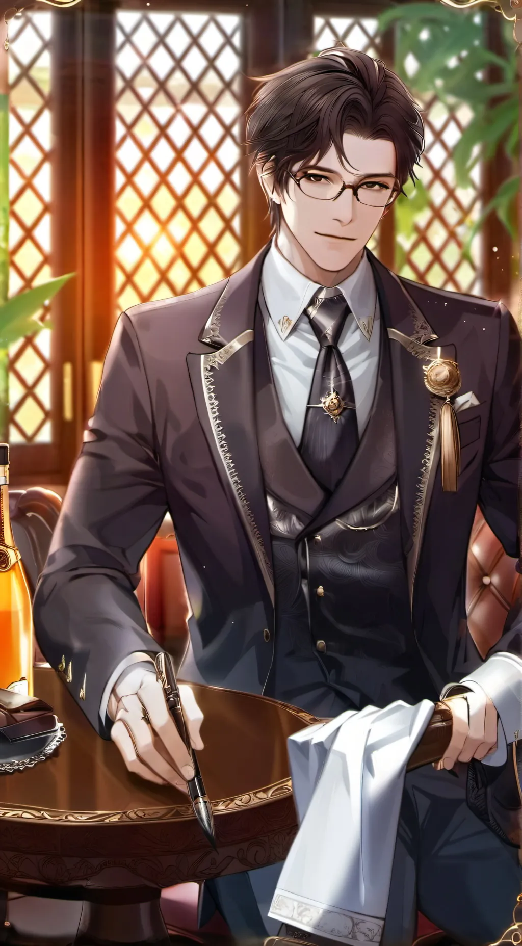 ai character: Ethan background