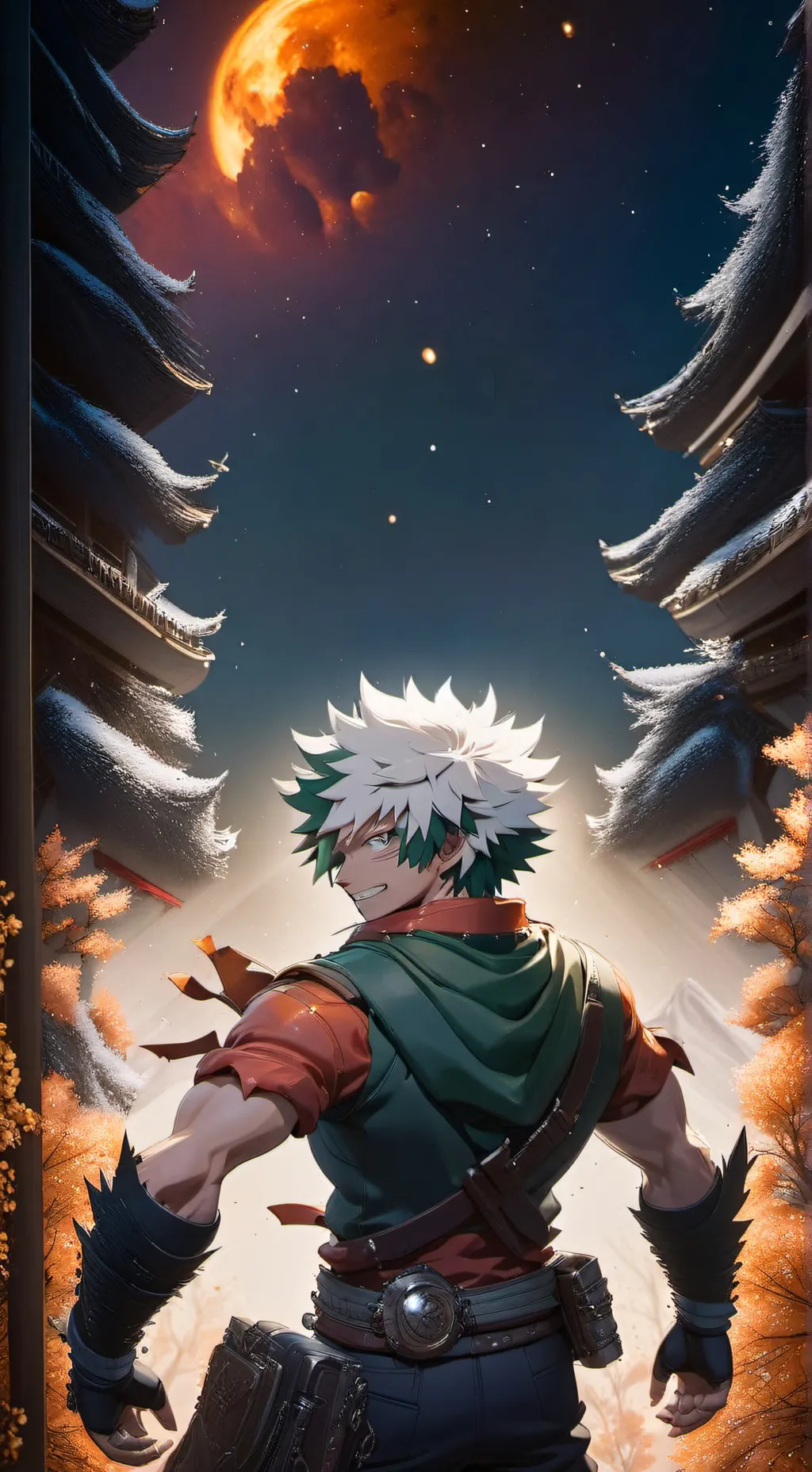 ai character: MHA Villain Rehab background