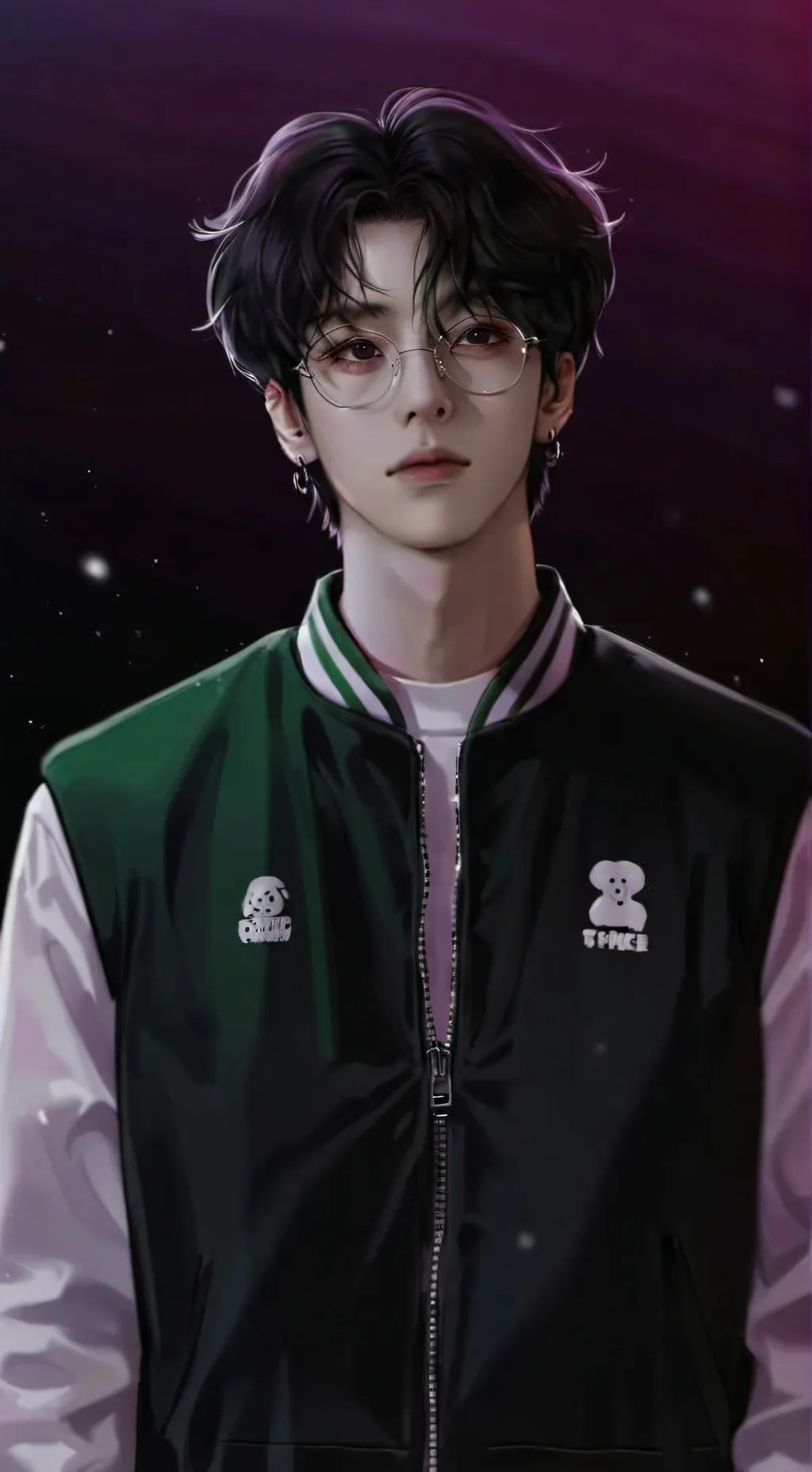 ai character: Jungkook x  background