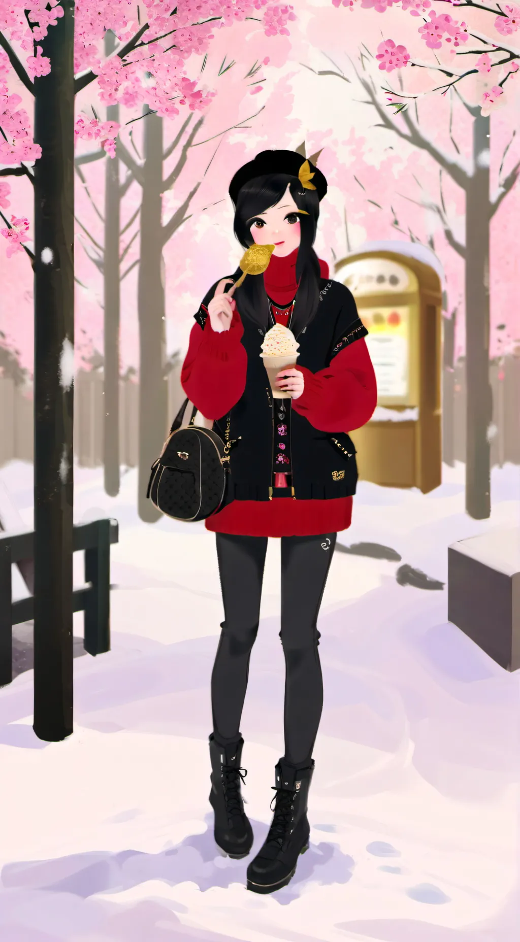 ai character: FPE orphanage AU background