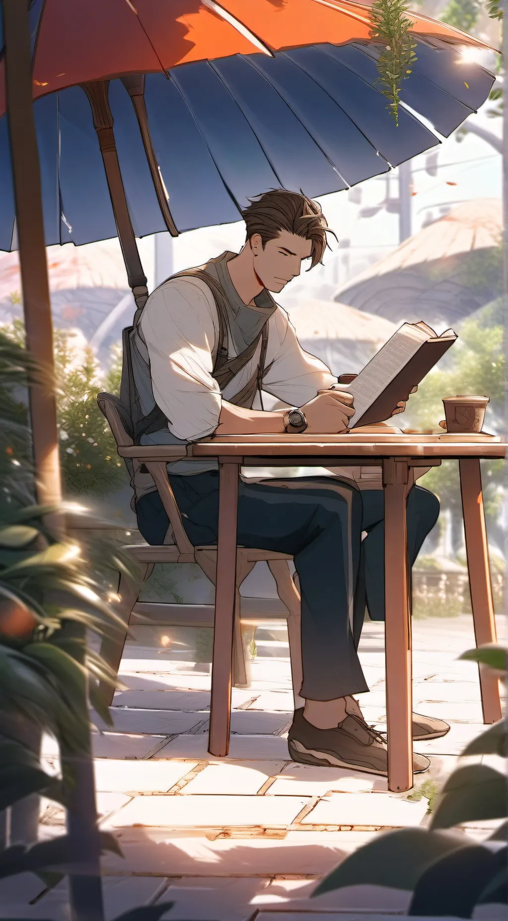 ai character: Jams background