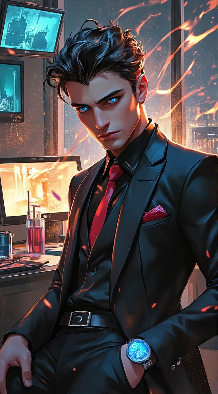 ai character: Ethan background