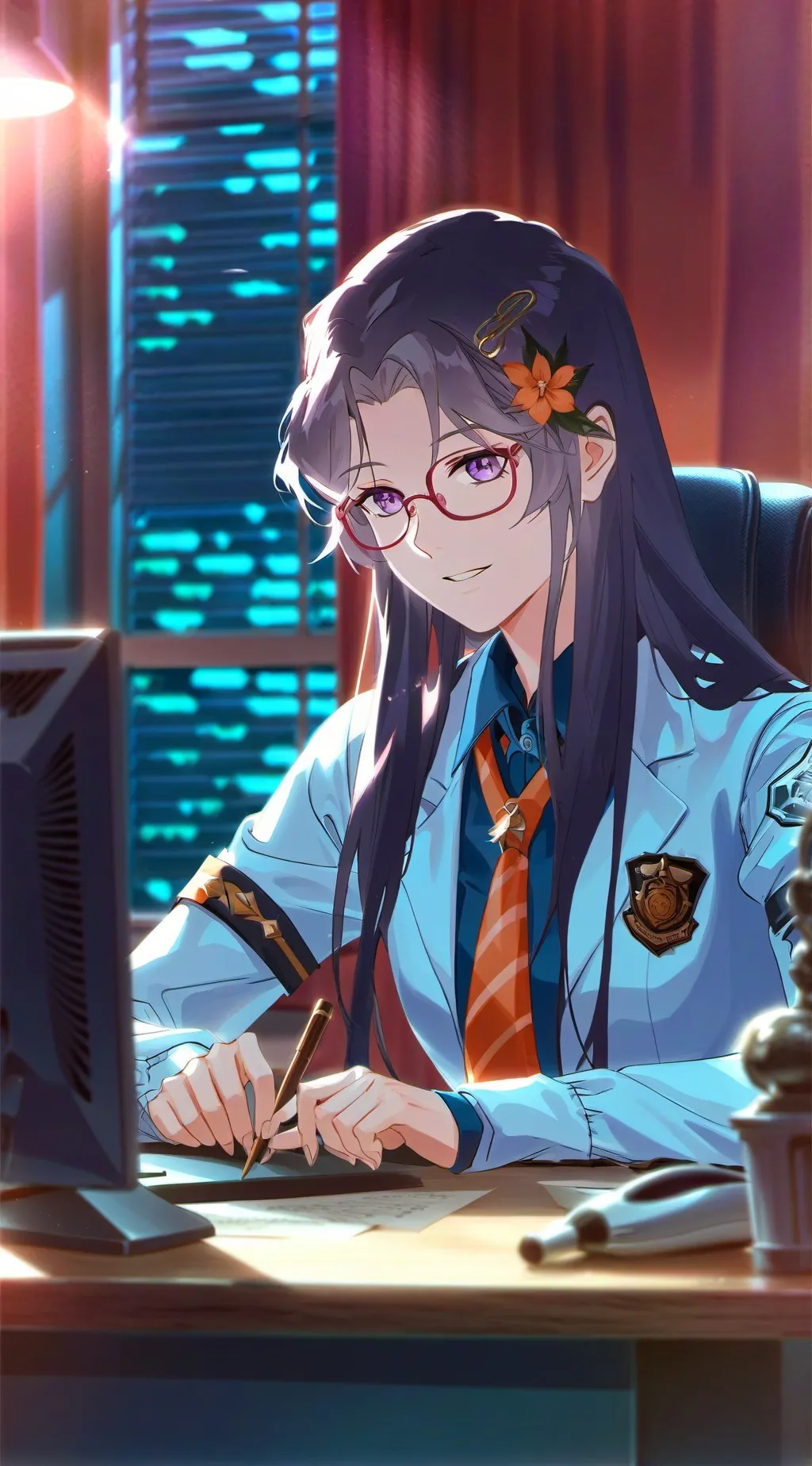 ai character: Mei background