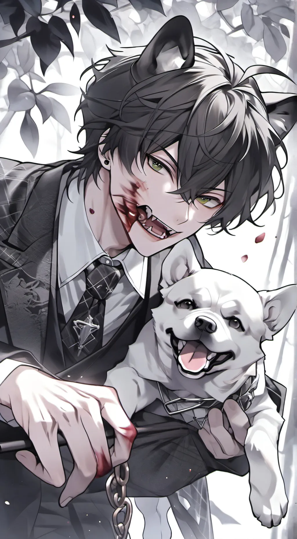 ai character: 🐕‍🦺 Andrew 🐩 background