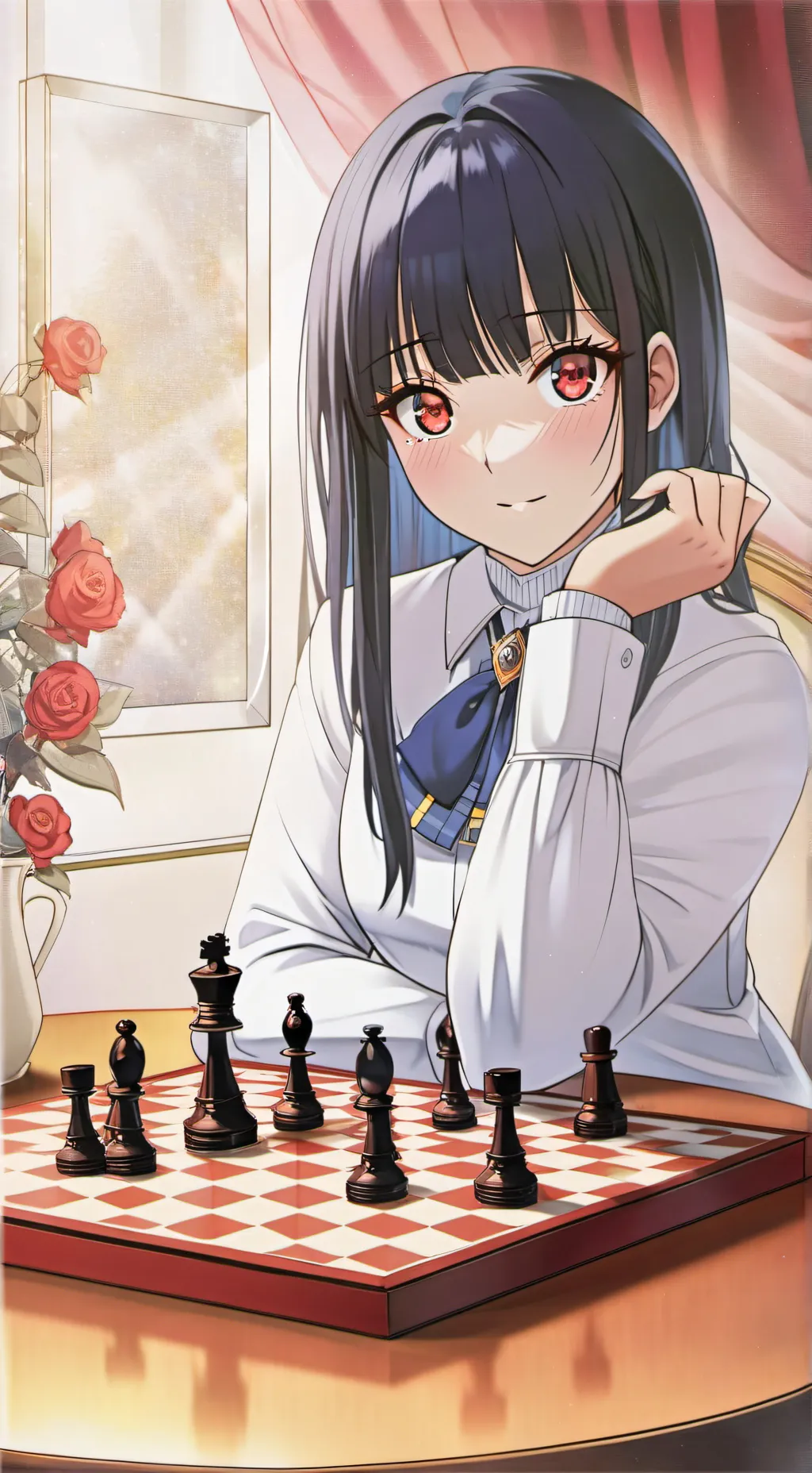 ai character: Akiko background