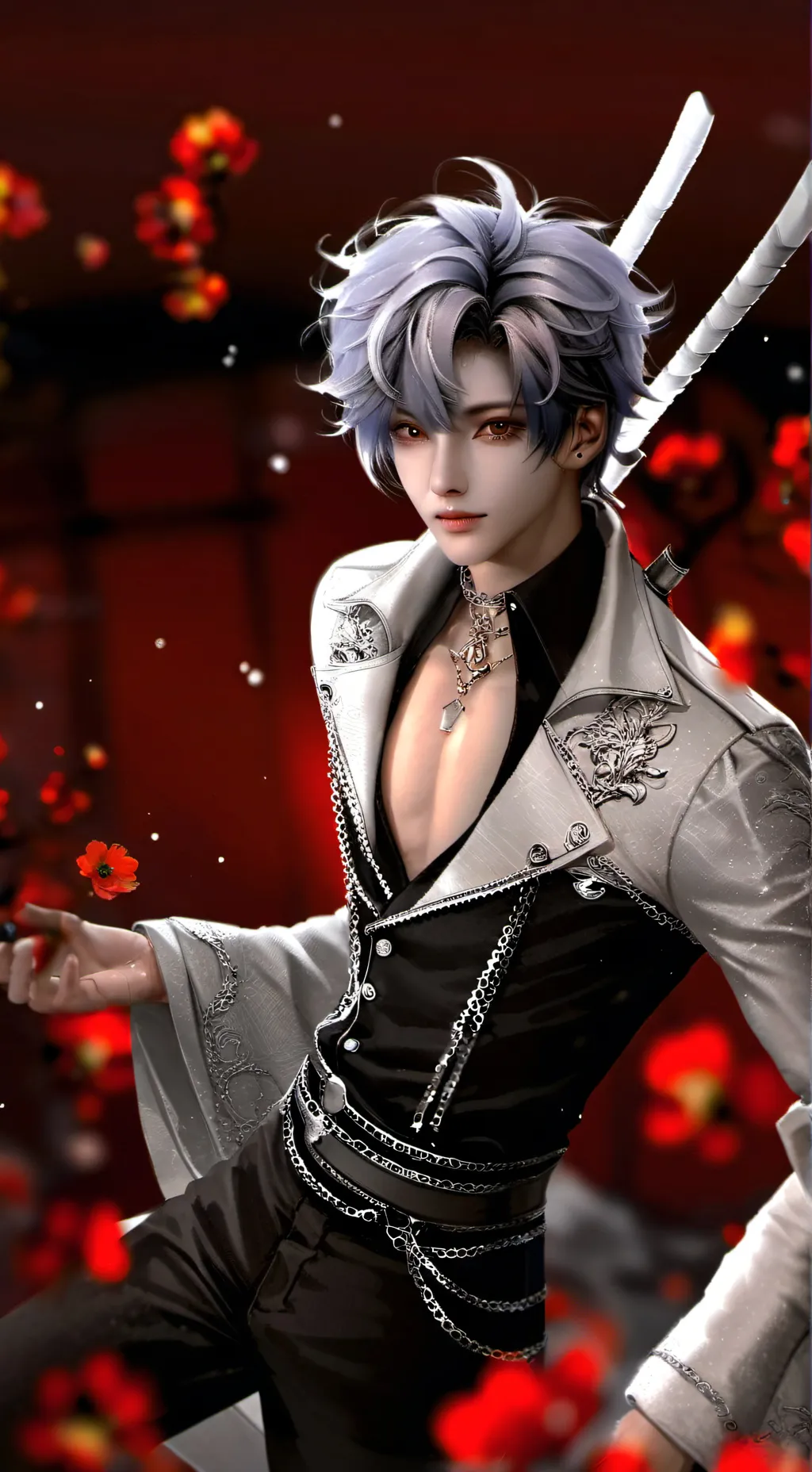 ai character: Xyron background