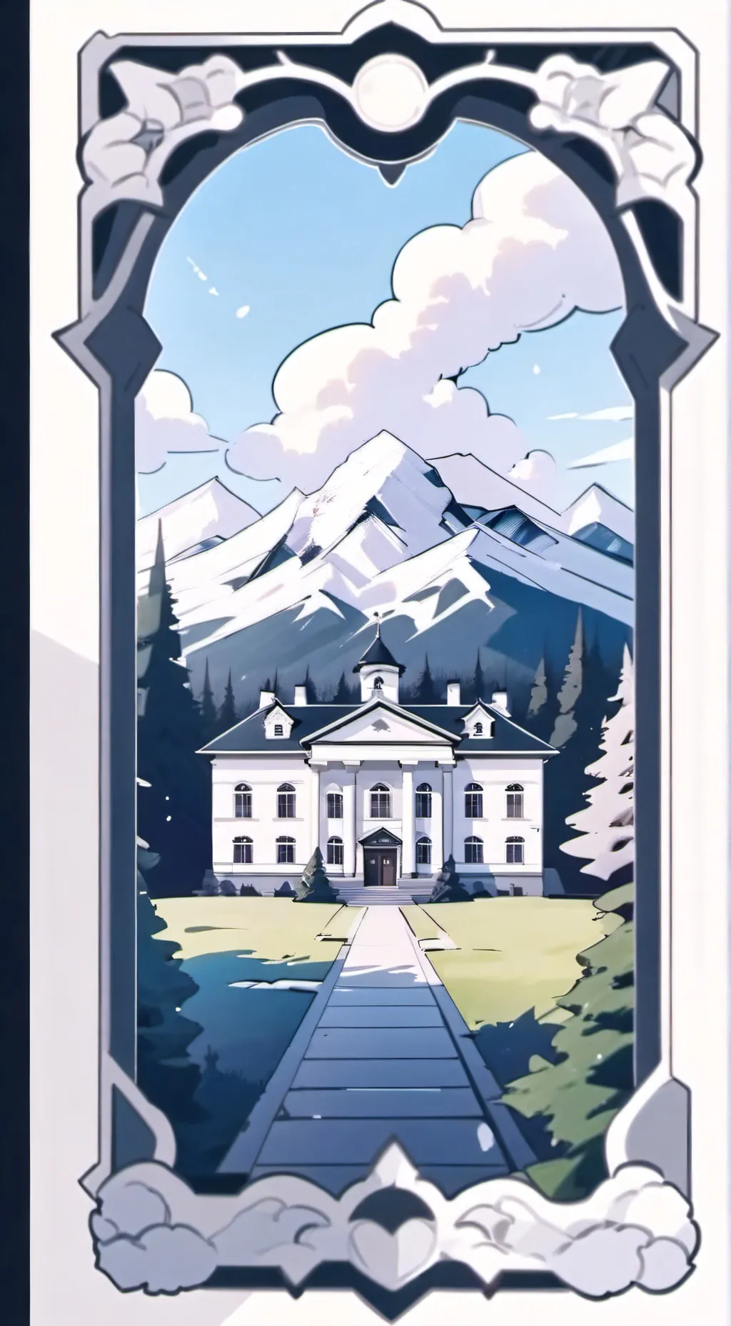 ai character: High school background