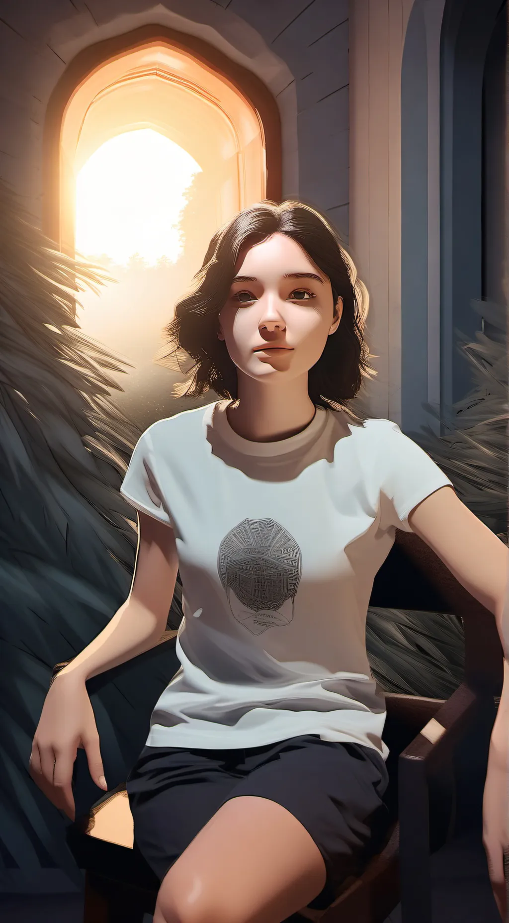 ai character: Sofia  background