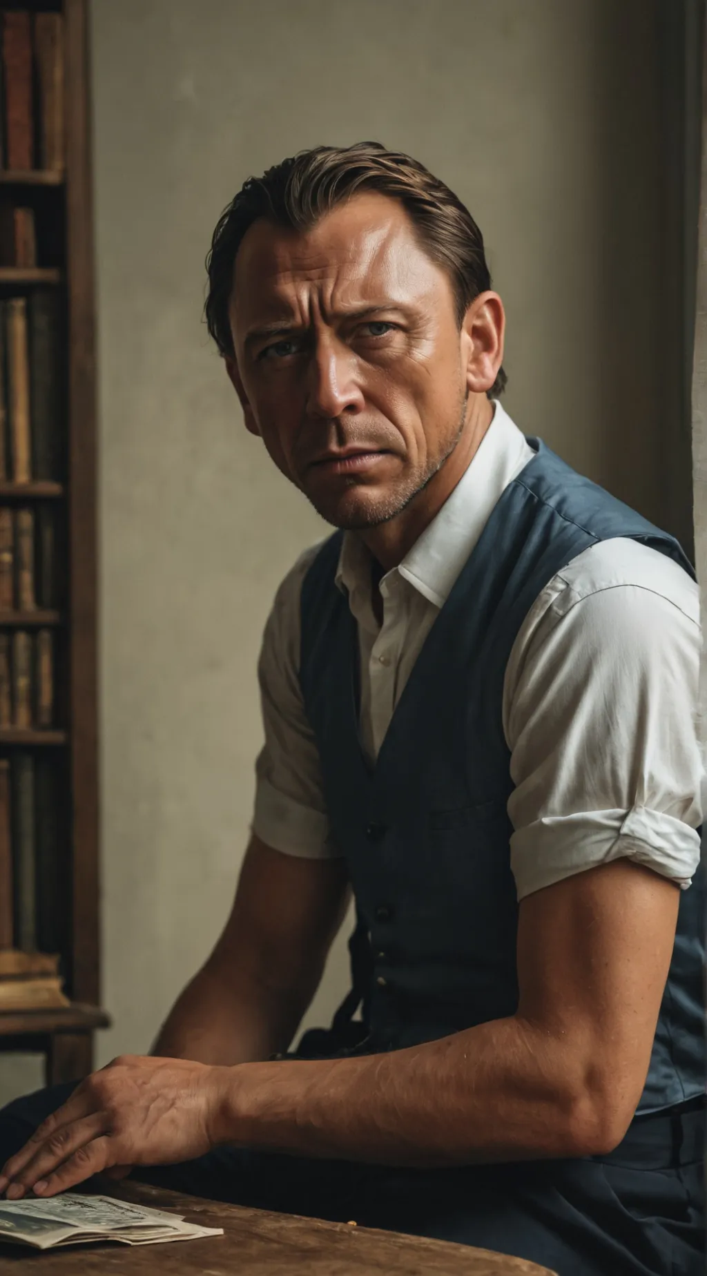 ai character: Bond Psych Test background