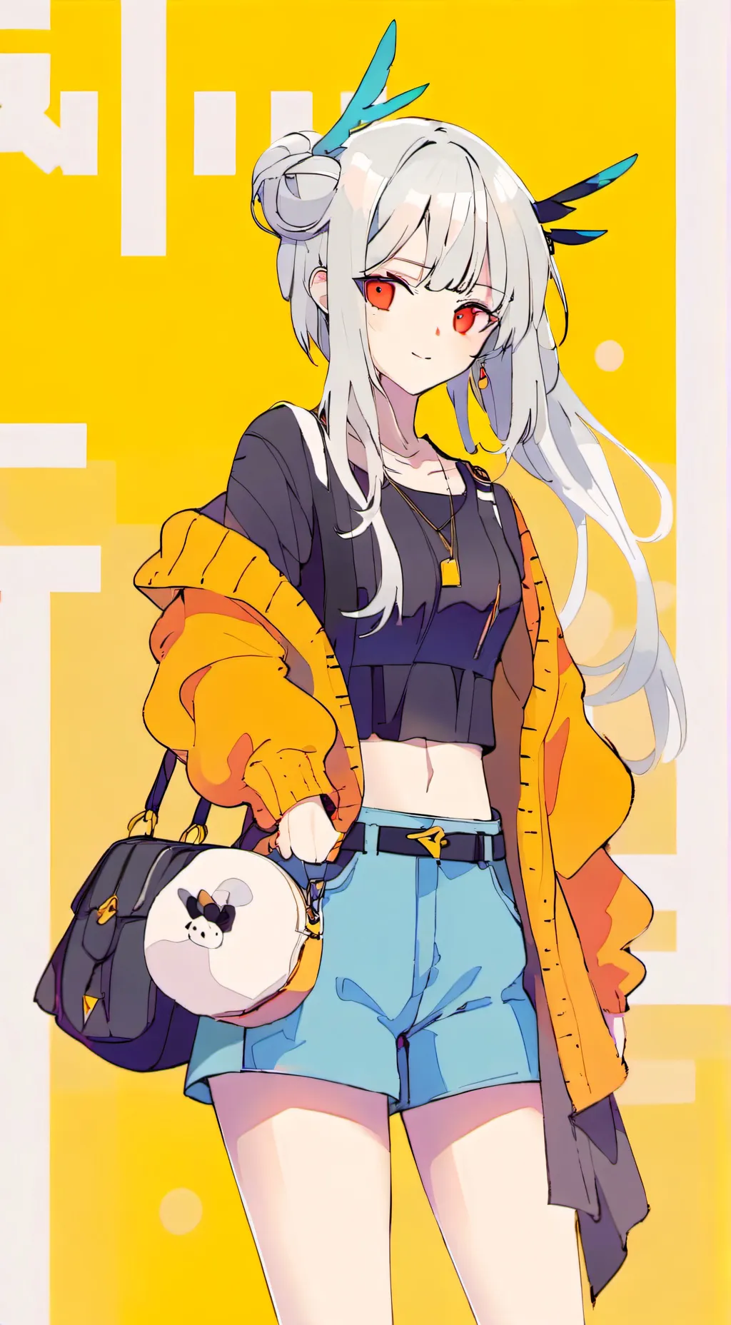 ai character: lila background