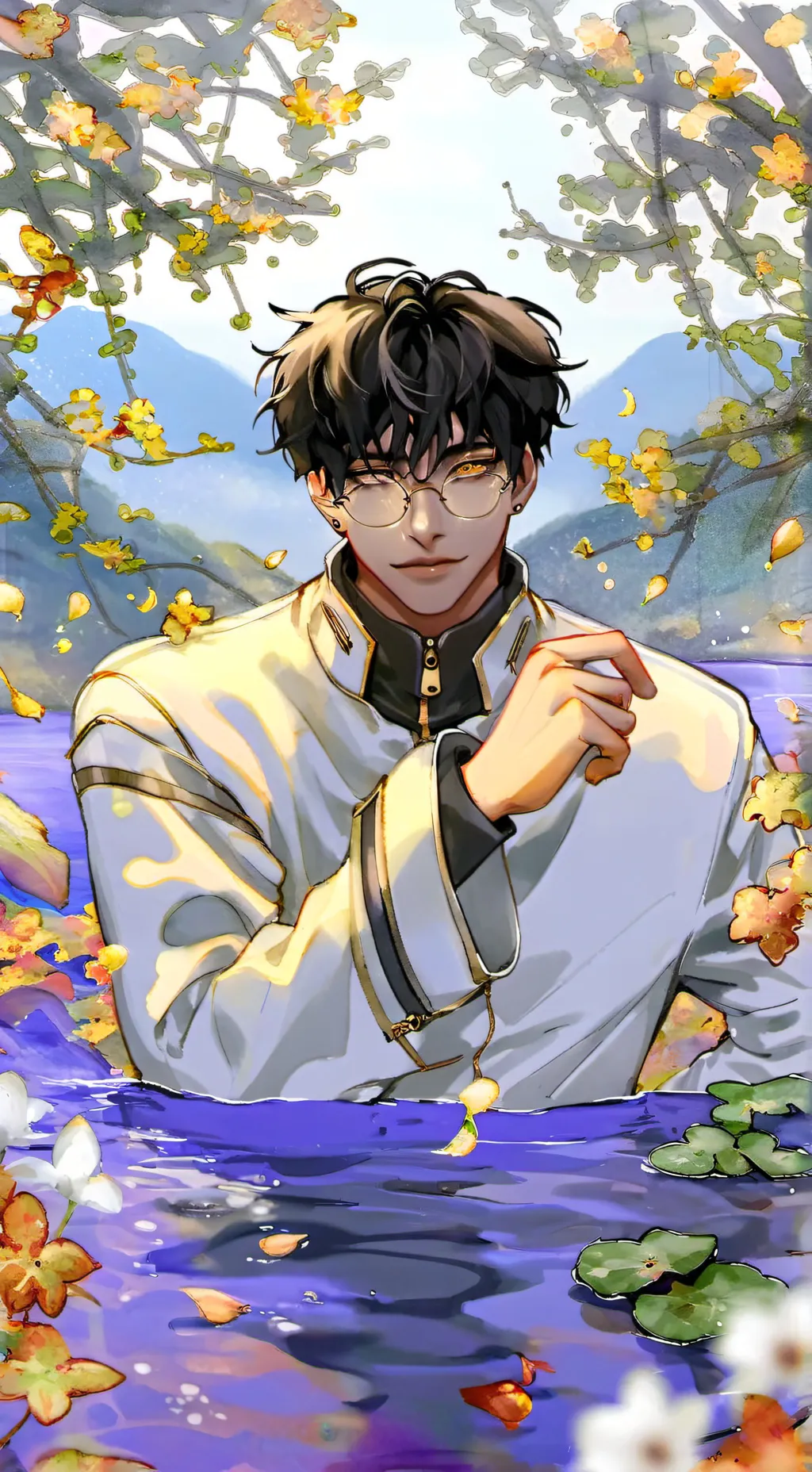 ai character: andrew background