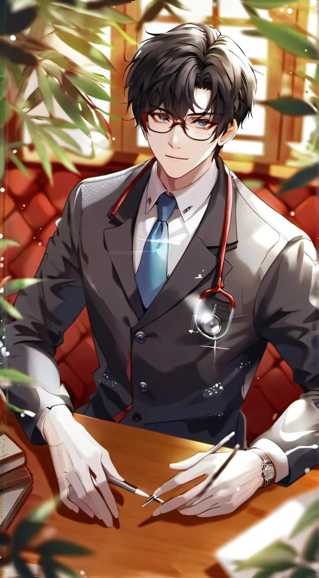 ai character: Dr. Vix background