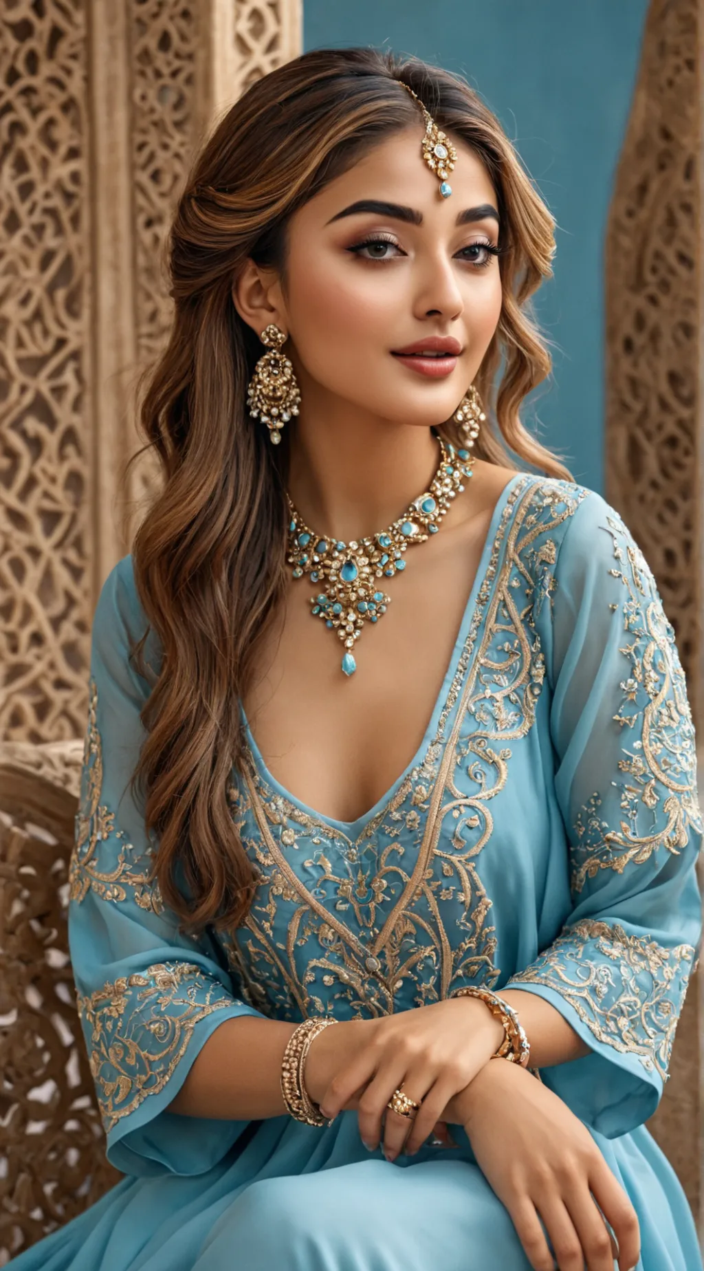 ai character: MARYAAM AL ARAB  background