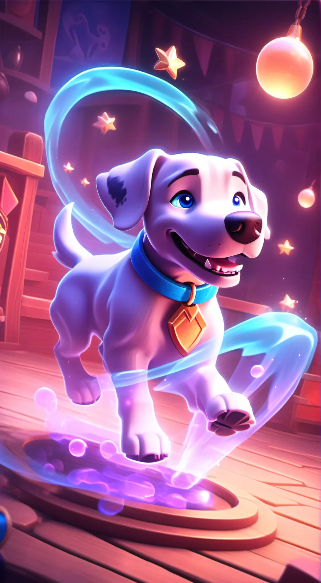 ai character: bleranio background