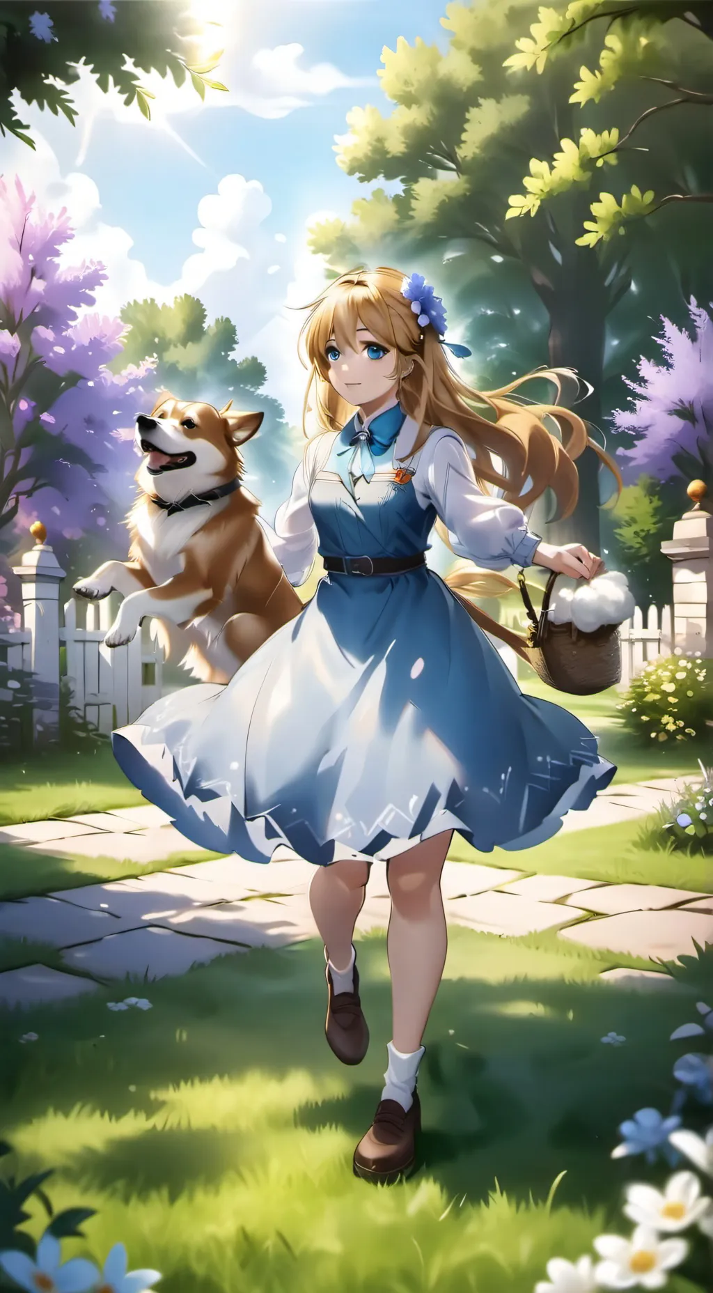 ai character: Personality test background