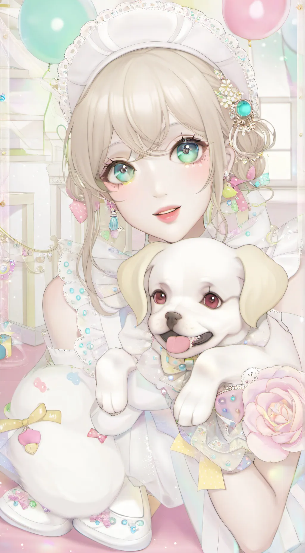 ai character: amy background