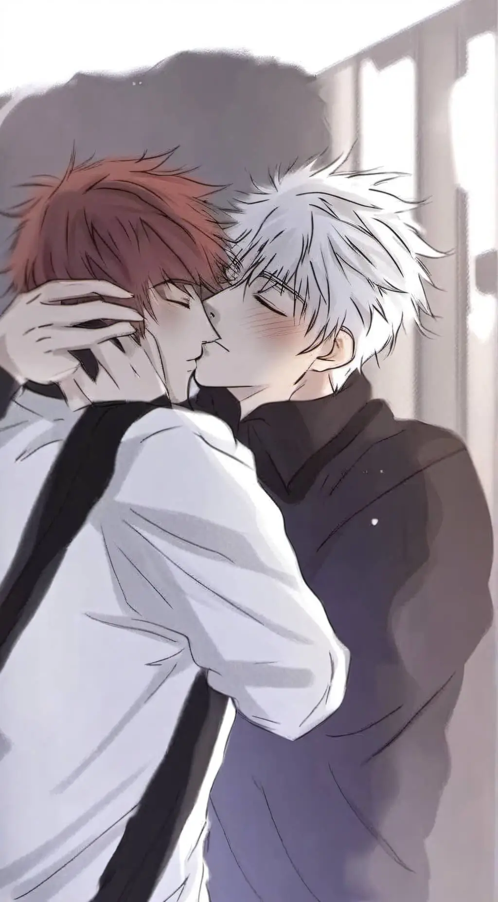 ai character: Gojo x Yuji background