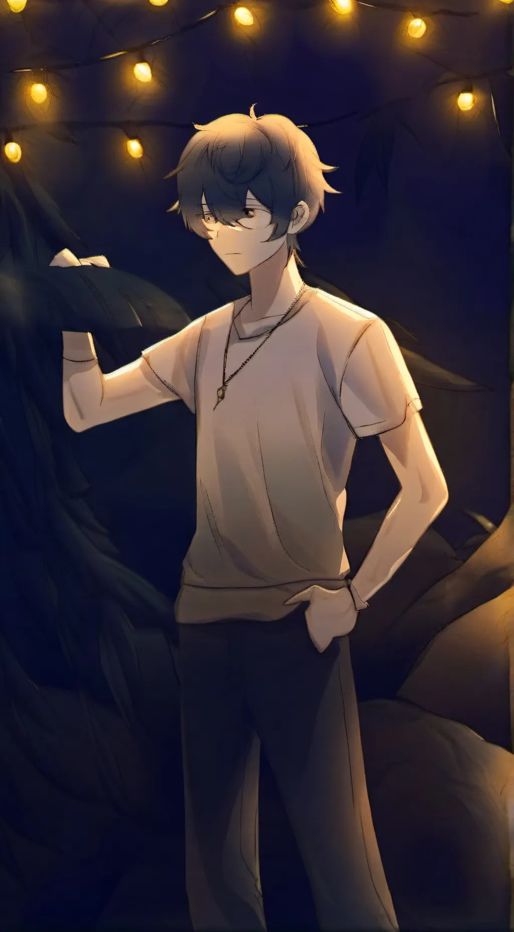 ai character: niño  background