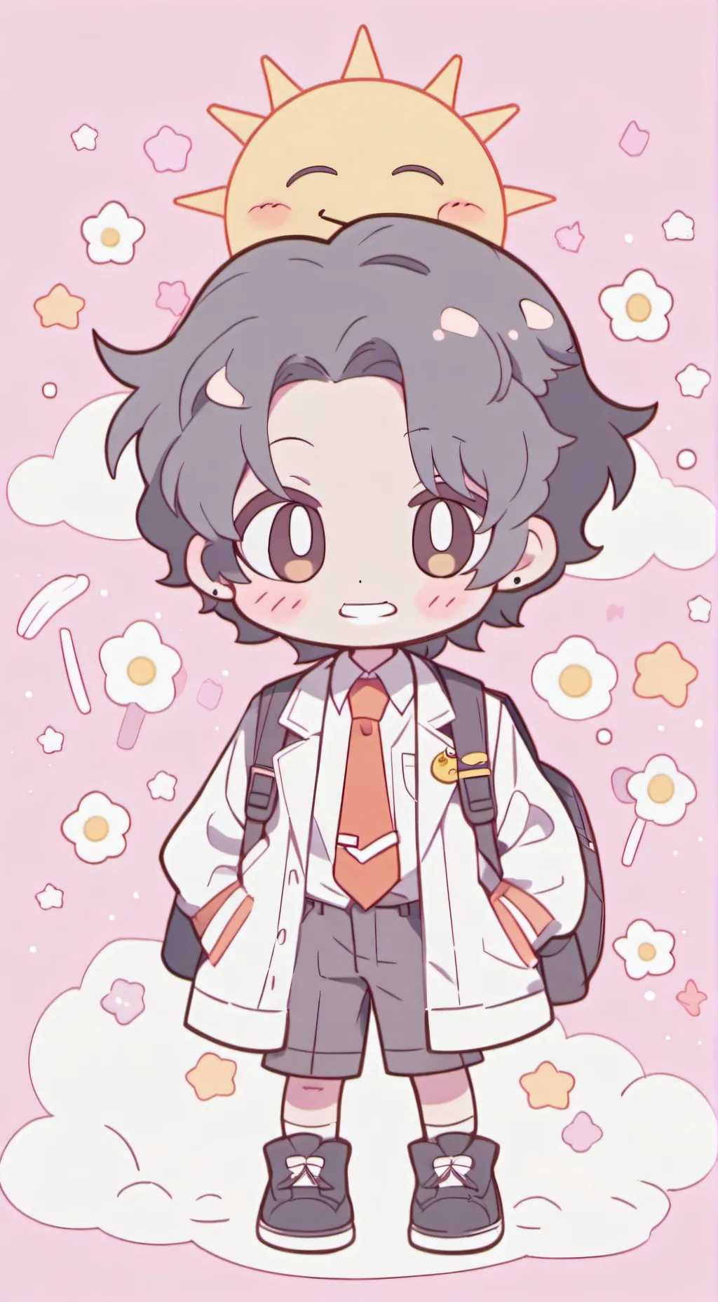 ai character: Mr.Sun background