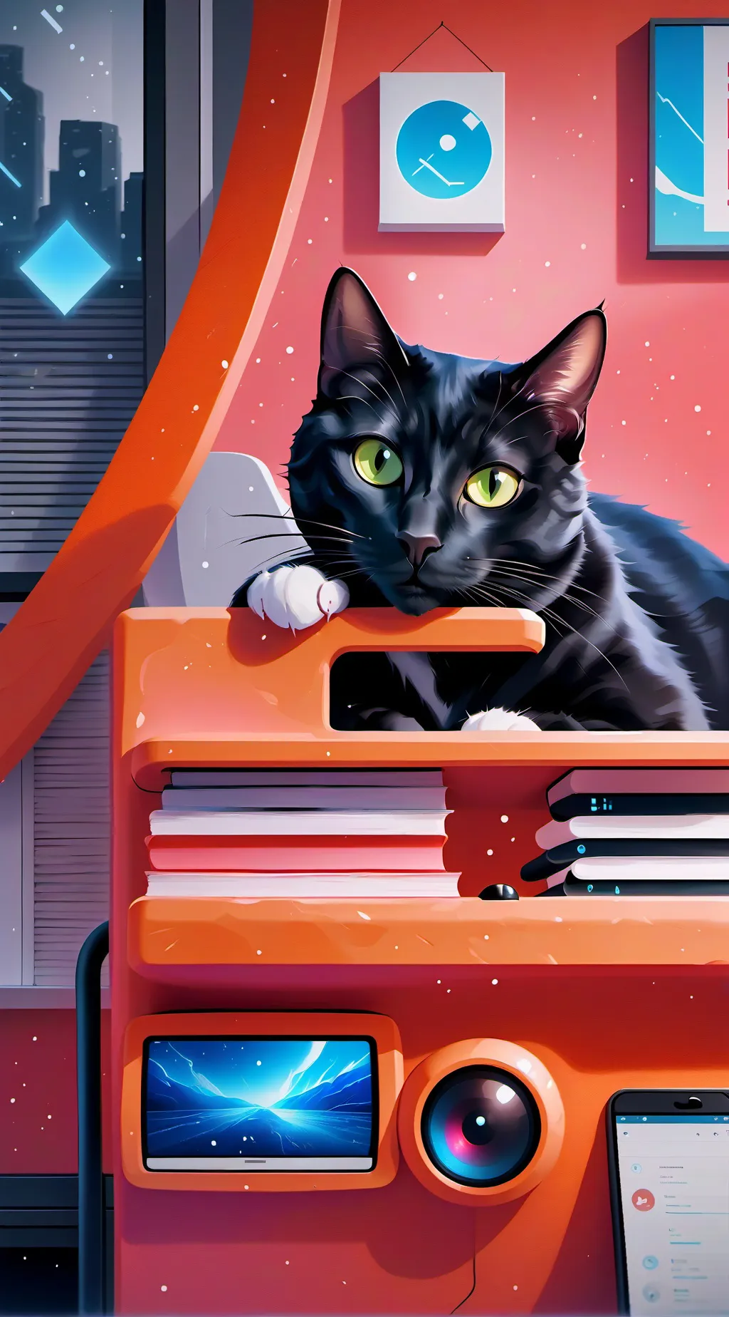 ai character: Cutter background