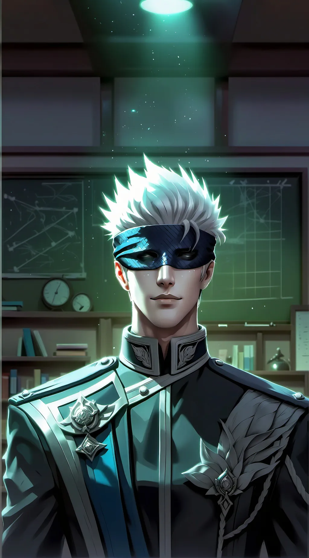 ai character: Satoru Gojo background