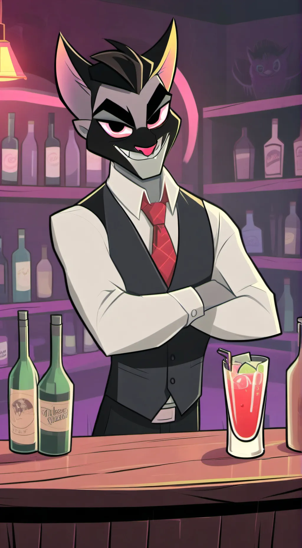 ai character: Husker background