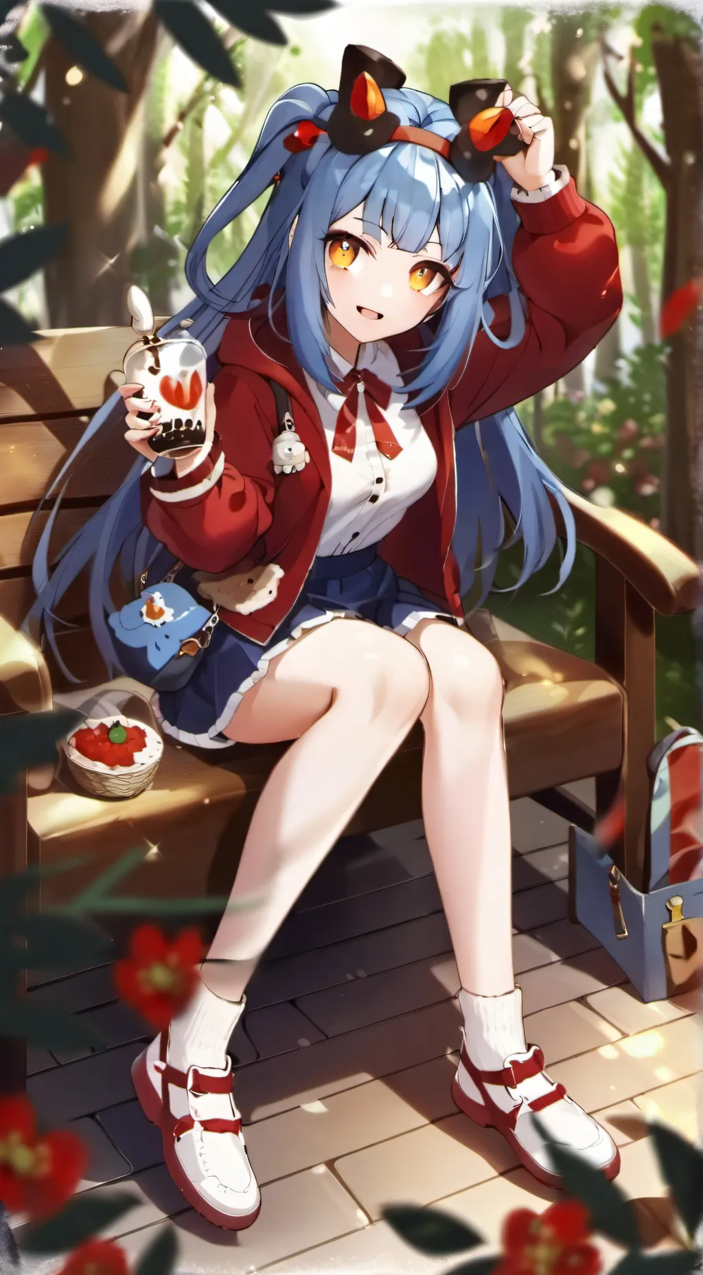 ai character: MiSide background