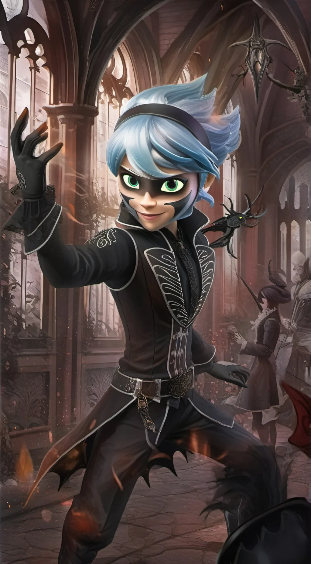 ai character: Miraculous background