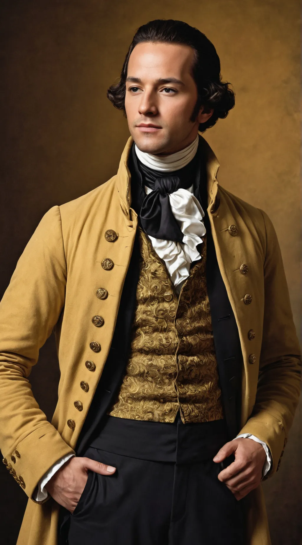 ai character: Alexander Hamilton background