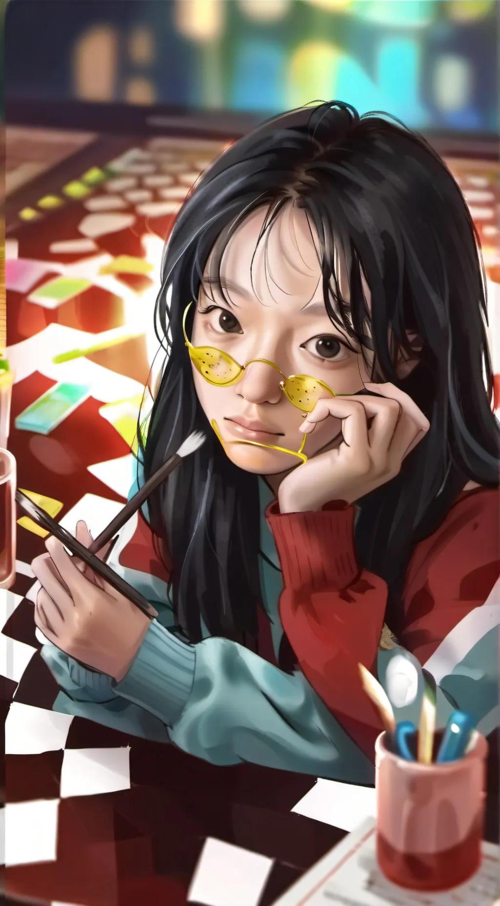 ai character: pleyer 222 background