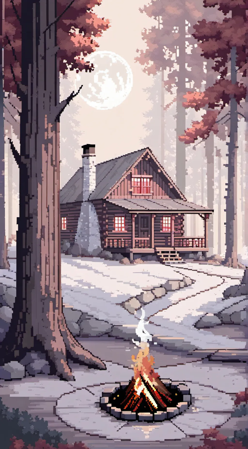 ai character: Mha Camping Trip  background