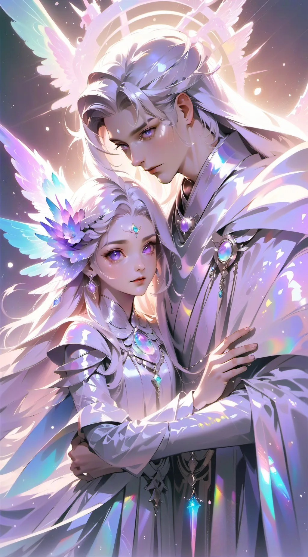 ai character: Dsmp God au background