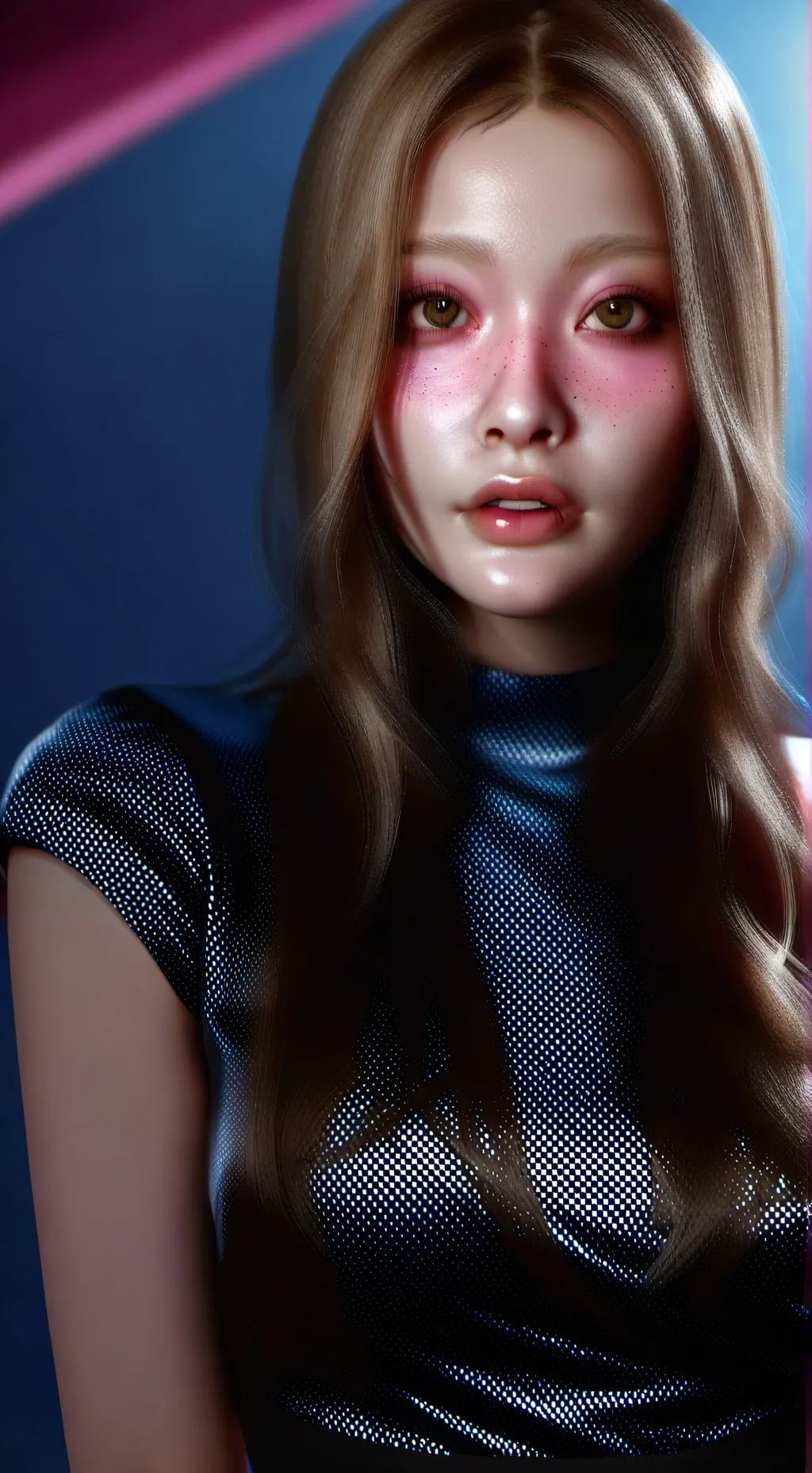 ai character: yoonchae  background