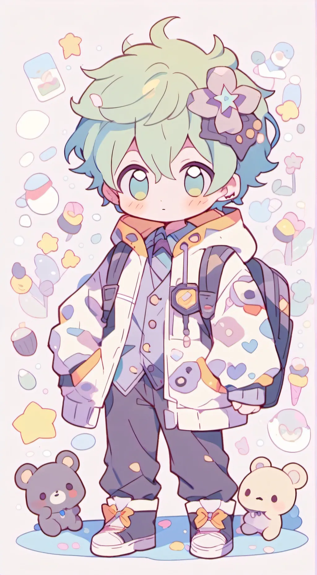 ai character: Nico background