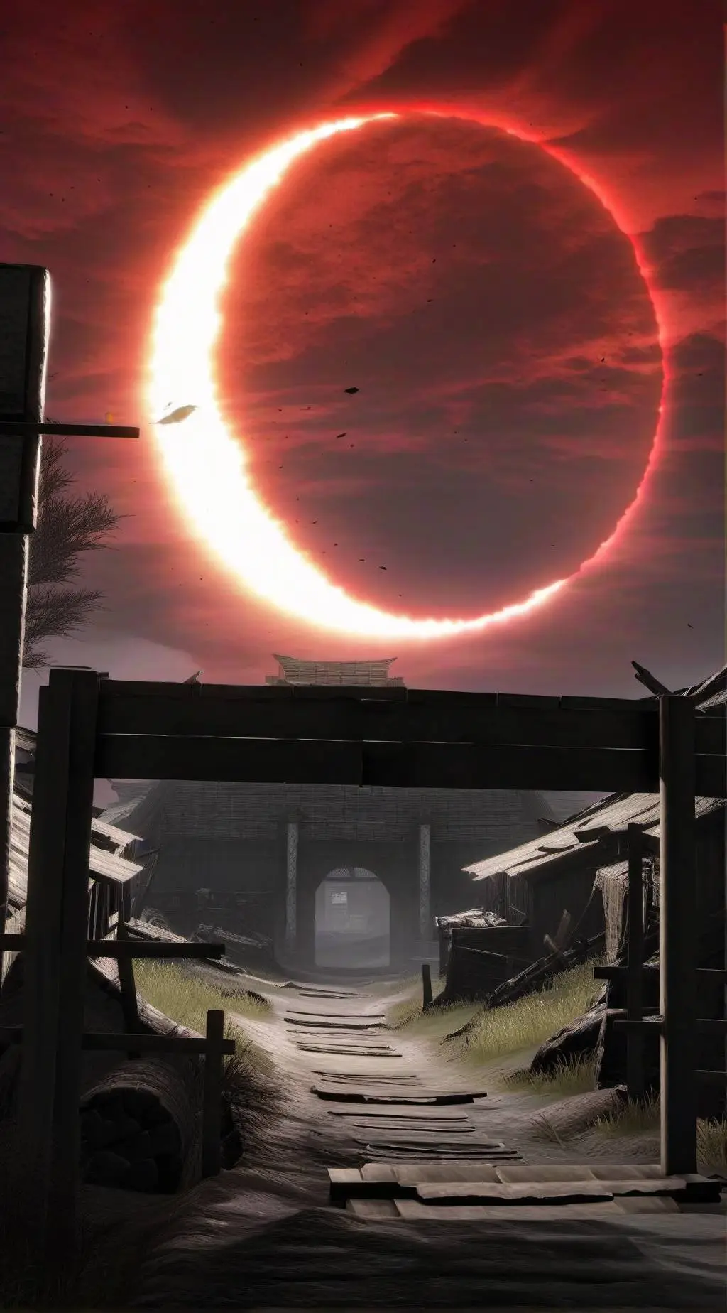 ai character: Apocalyptic world  background