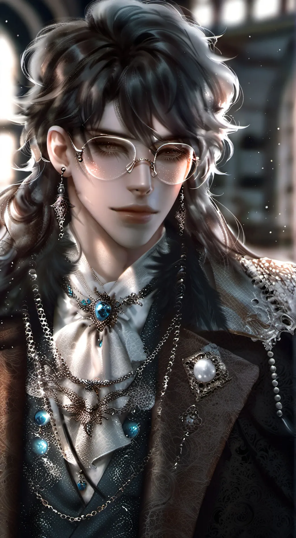 ai character: {~Freddie~} background