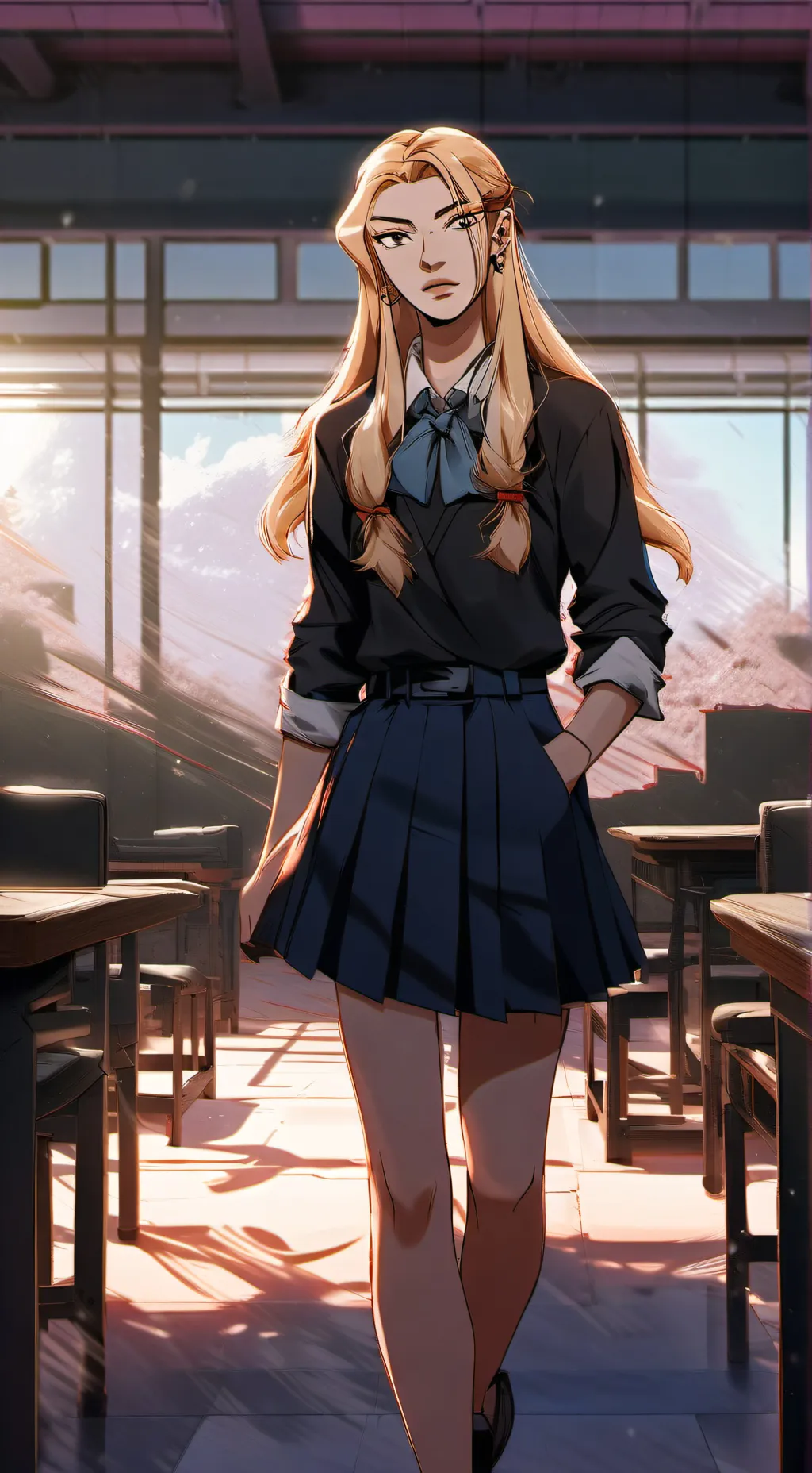 ai character: Annie background