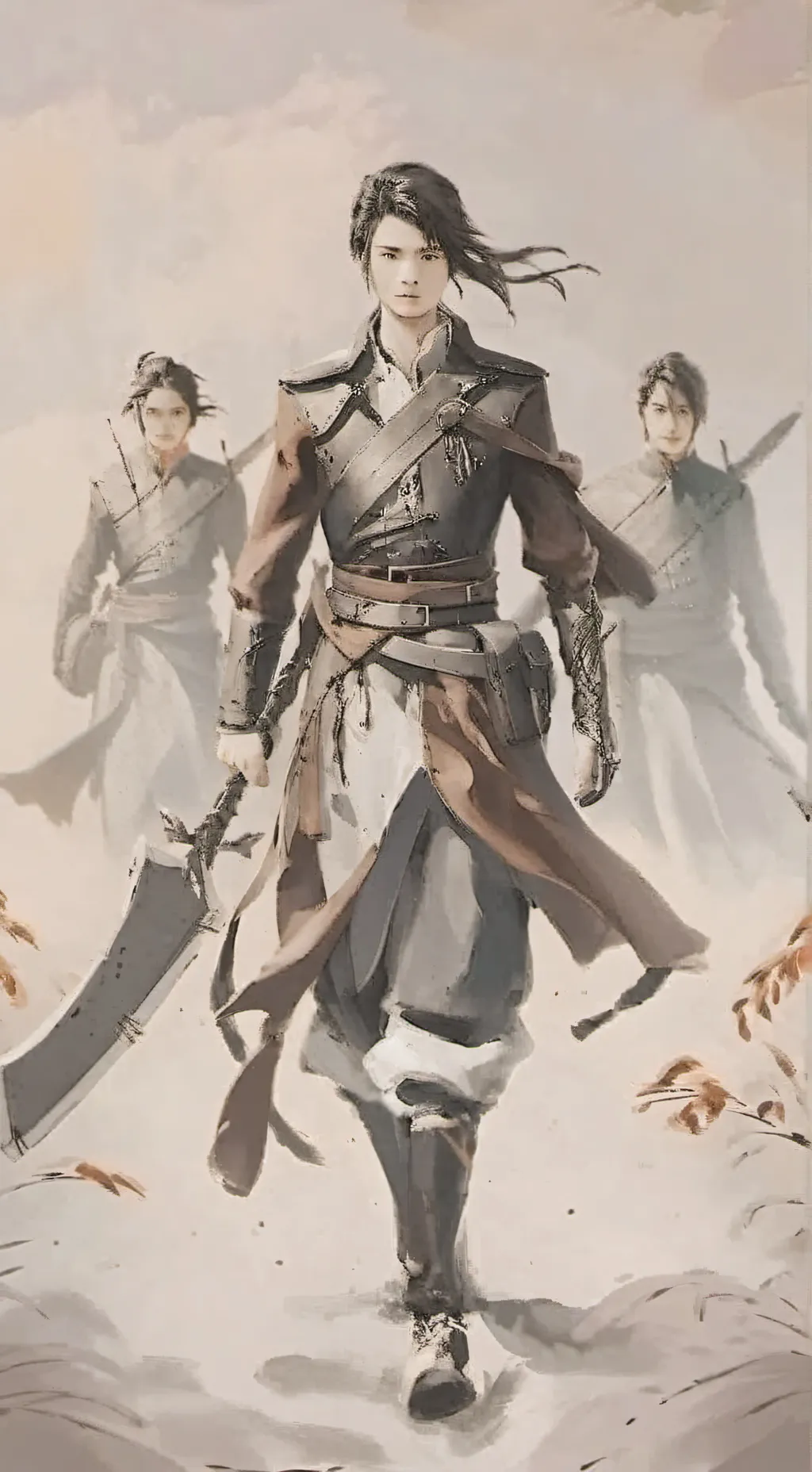 ai character: squid game background