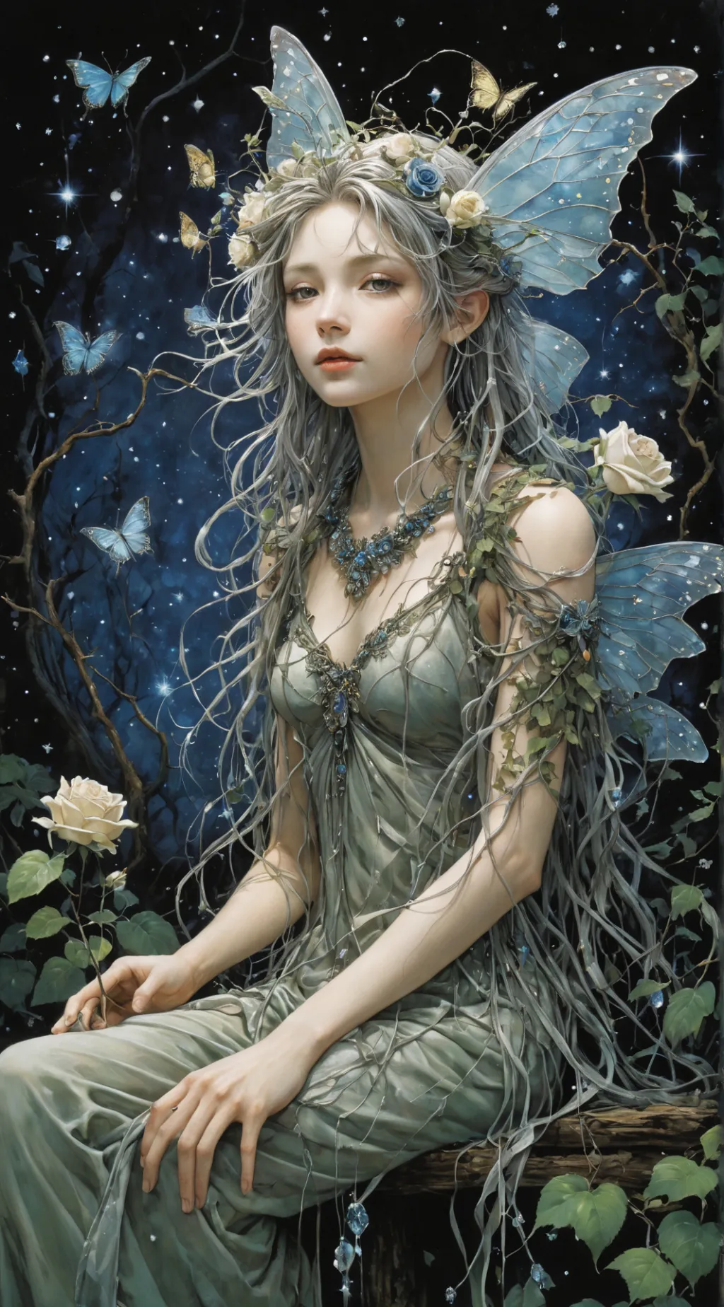 ai character: Ash background