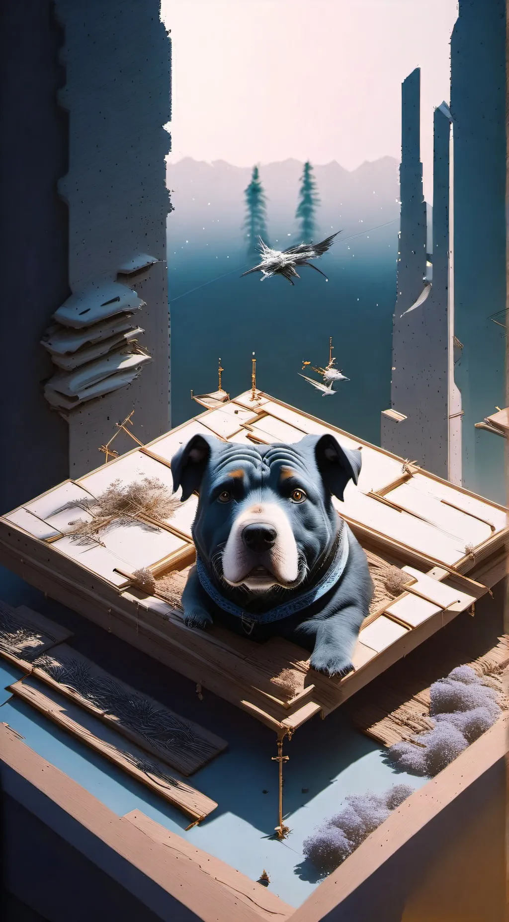 ai character: ￼ foxy background