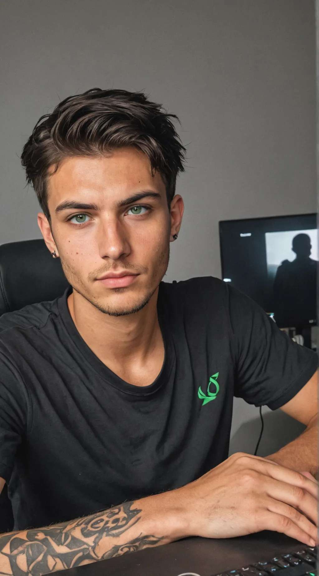 ai character: Logan Knight background