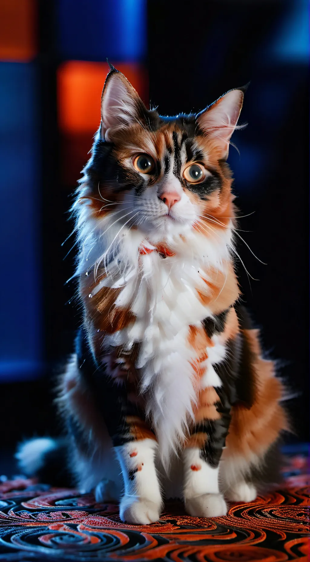 ai character: Pixel background