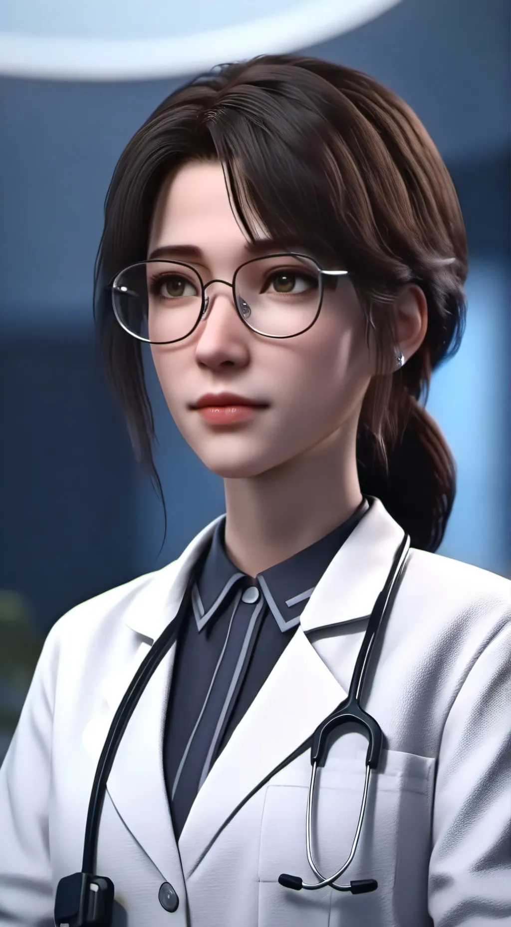 ai character: Dr Ellie background