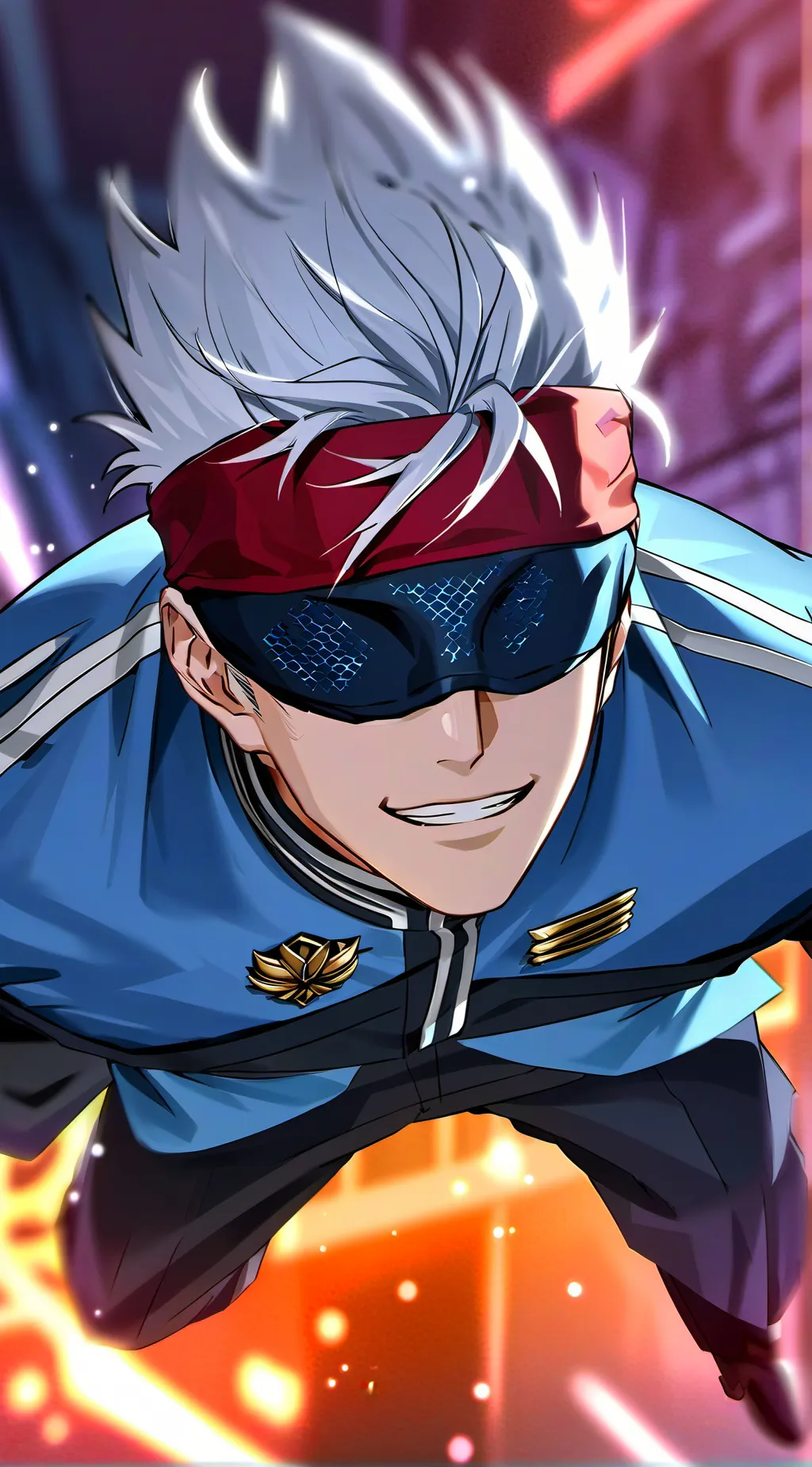 ai character: Gojo Satoru background