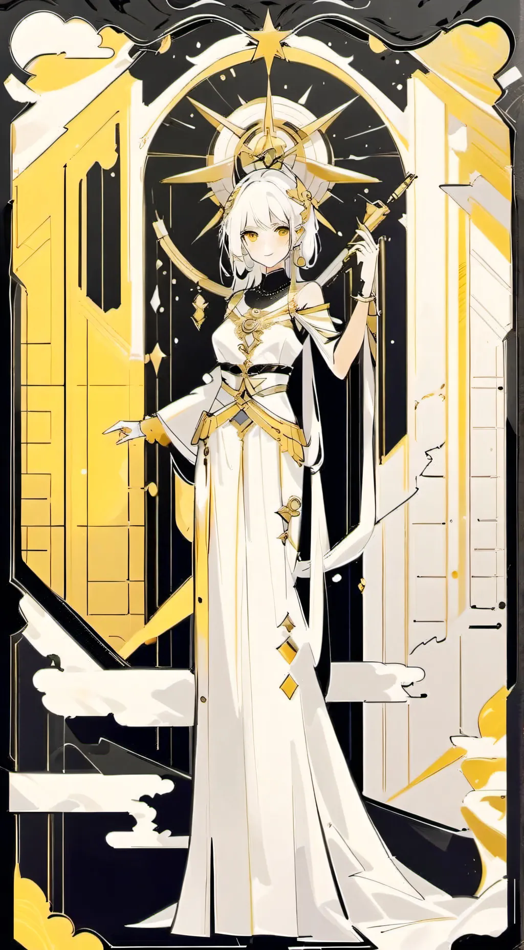 ai character: sandra background