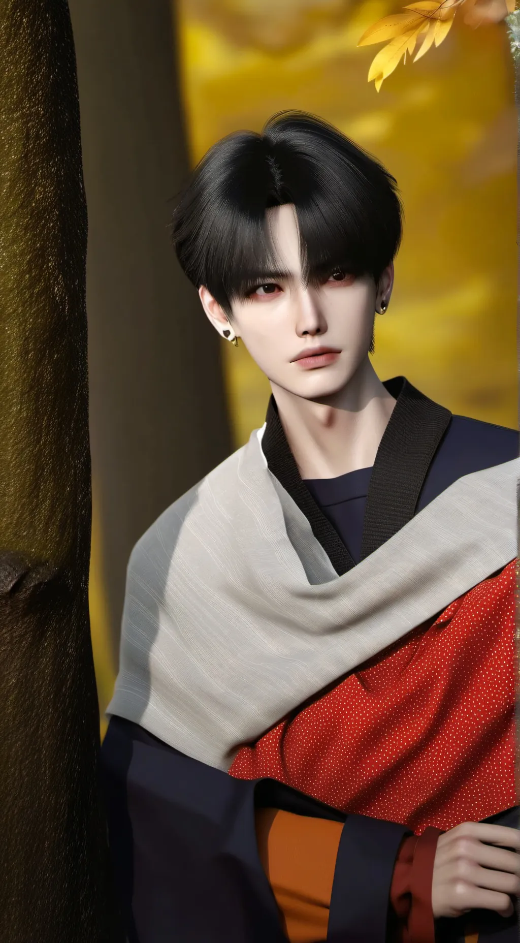 ai character: Keaton background