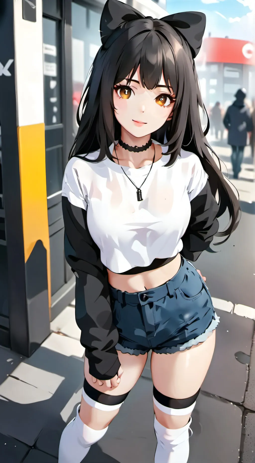 ai character: Ski  background